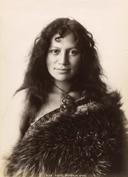 Porträtt, ca 1905 (silvergelatintryck)